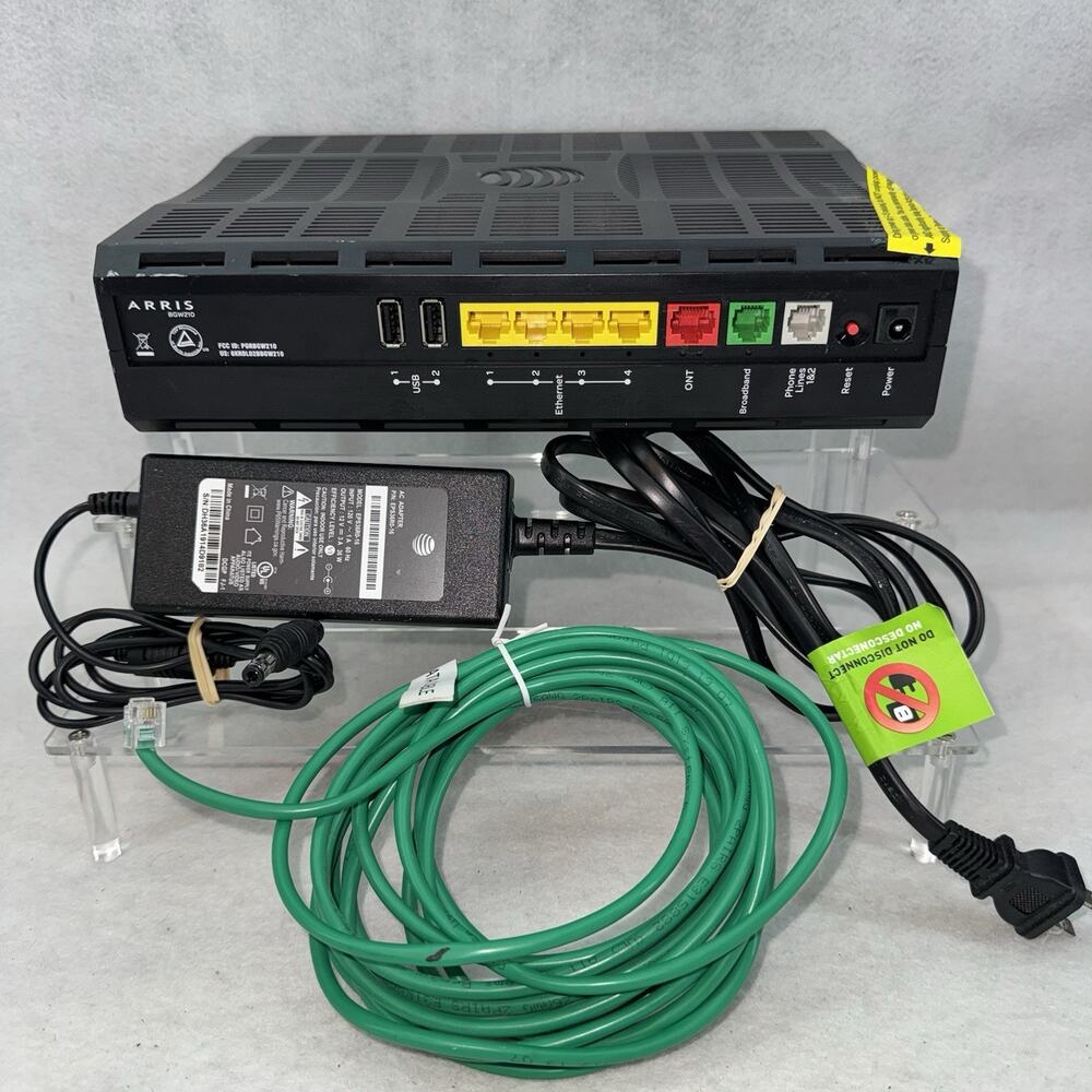 AT&T Arris BGW210-700 Broadband Gateway WiFi Modem Router - Untested